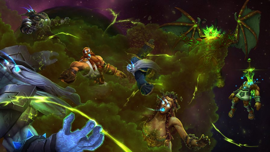 萨格拉斯邪能风暴毁灭万神殿全员