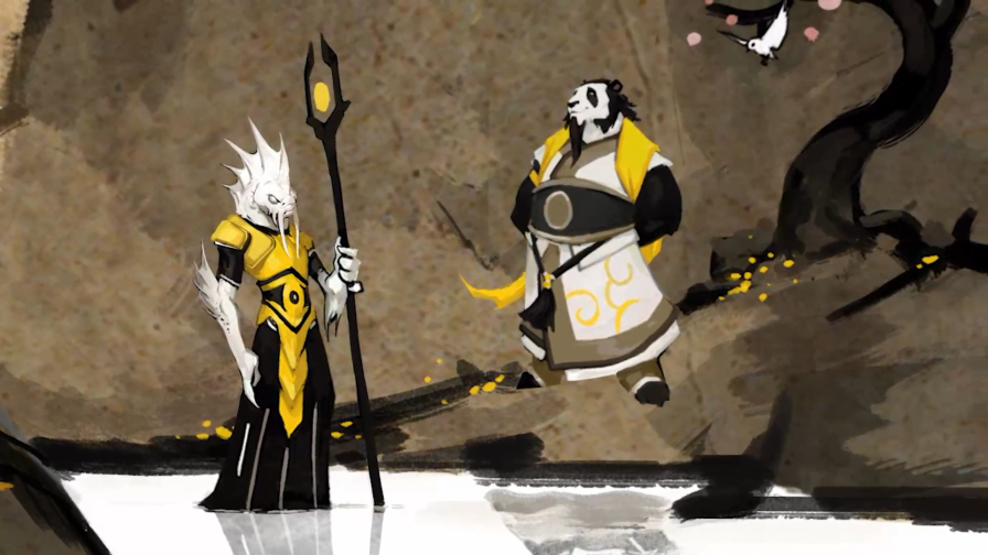 少昊与锦鱼人水语者交谈