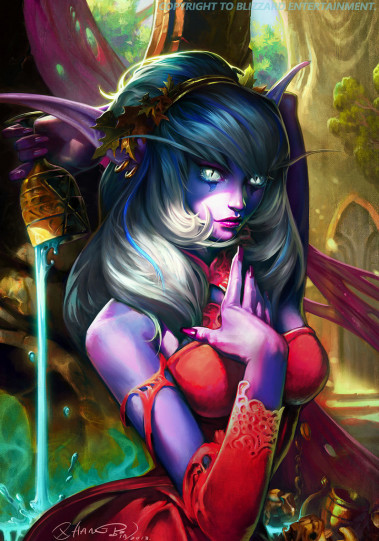 上层精灵时期的瓦丝琪