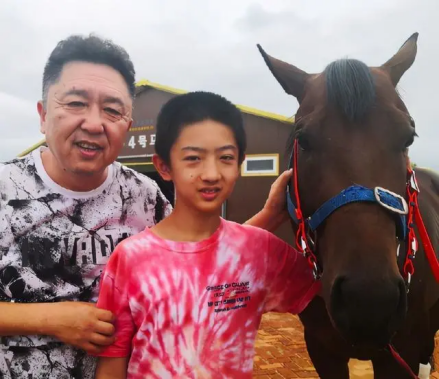 于谦与儿子于梓杰