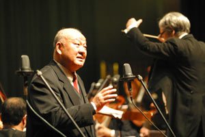 吴雁泽演奏时