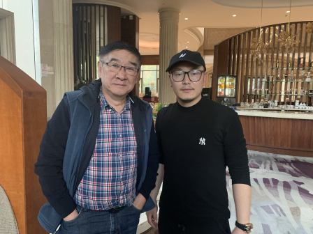 李冠志和金韬导演