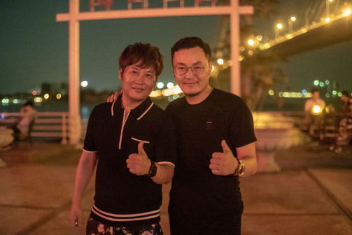 李冠志和阿木