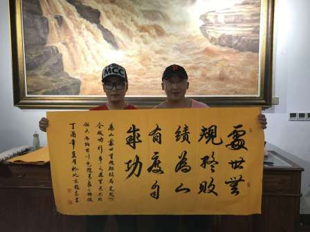李冠志和演员李思博